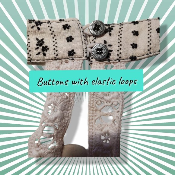 Maurices black, white, and cream summer tunic, size 2X - Picture 3 of 6